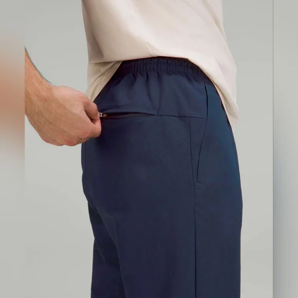 NWOT Lululemon New Venture Classic-Tapered Fit Pique Trousers - Picture 4 of 7